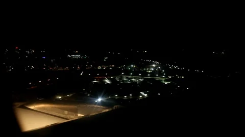 Airplane Approaching Malta Video stock 98760068