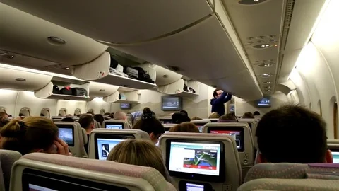 Interior Cabin Airplane Stock Videos – Royalty-Free HD & 4K Videos | Page 5
