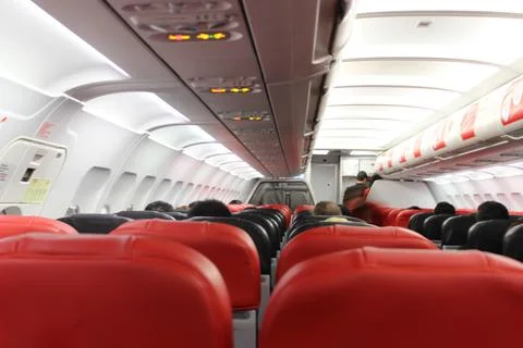 Airplane Cabin Stock Photos