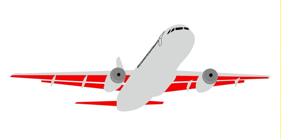 Airplane cartoon vector 스톡 일러스트