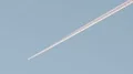 Airplane in the clean sky. 4k or 4k+ Resolution