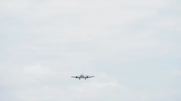 Airplane in the clouds Stock-Footage 85818916