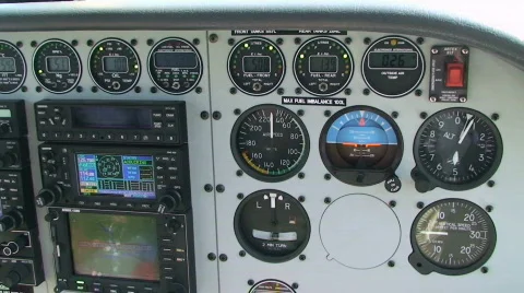Airplane Cockpit 動画素材 369326
