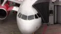 Airplane cockpit zoom-out HD Footage