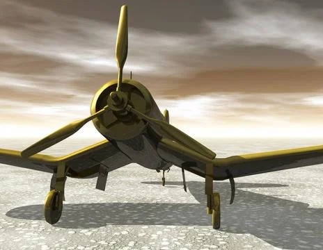 Airplane Digital visualization of a airplane Copyright: xZoonar.com/KnutxN... Stock Photos