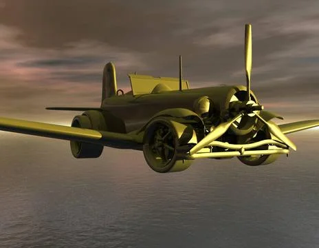 Airplane Digital visualization of a airplane Copyright: xZoonar.com/KnutxN... Stock Photos