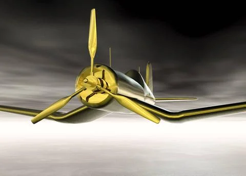 Airplane Digital visualization of a airplane Copyright: xZoonar.com/KnutxN... Stock Photos