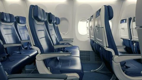 Airplane Empty Interior Photos