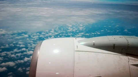 Airplane flight. Stock Footage 114284519