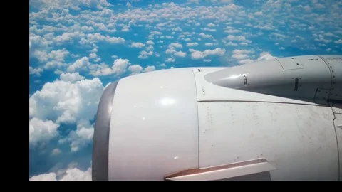 Airplane flight. Stock Footage 114284579