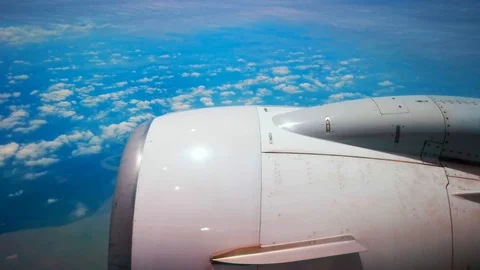 Airplane flight. Stock Footage 114284616