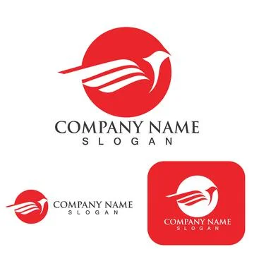 Airplane flight logo  icon Template vector illustration Illustrazione stock