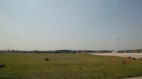 Airplane Flight Take-Off Stock-Footage 84093993