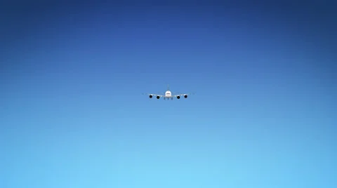 AirPlane Fly in Cloud Top Stock Footage 33823948