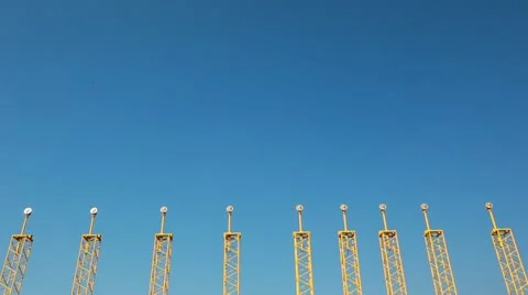 Airplane fly over Stock Footage 10847285