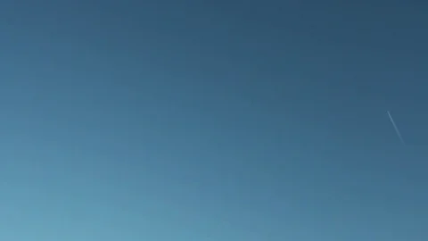 Airplane Fly Over Mountain Forest Blue Sky Outdoors Trees Stock-Footage 69833830