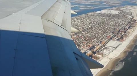 Airplane Flying Stock Footage 31821371