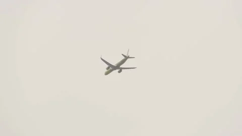 Airplane flying Stock Footage 201420699