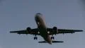 Airplane flying overhead HD Footage