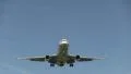 Airplane flying overhead HD Footage