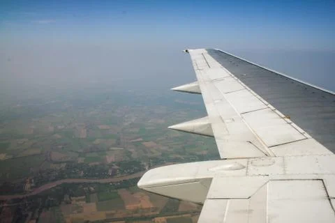 Airplane flying Foto stock