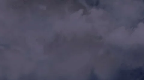 Airplane flying steadily through a severe lightning storm, thunder clash sounds Stock-Footage 57917863