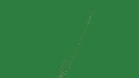 Airplane Flying Transparent Background Animation Stock Footage 338018038