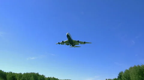 Airplane Flyover - Full HD Stock Footage 40107897