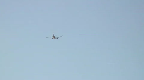 Airplane Stockbeeldmateriaal 609813