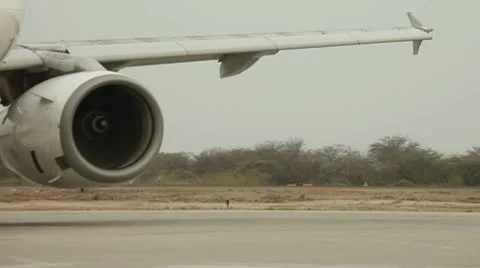 Airplane Stock Footage 10733594