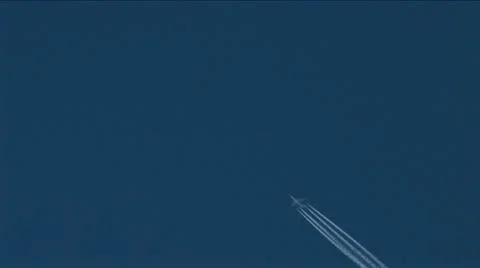 Airplane Stock Footage 10814420