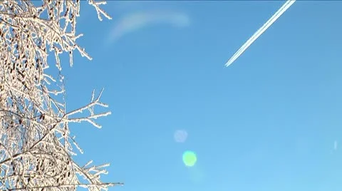 Airplane Stock Footage 10814434