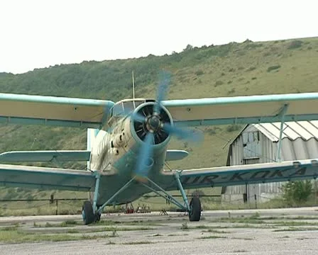 Airplane Stock Footage 11406046