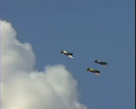 Airplane Stock Footage 12652534