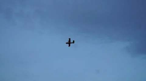 Airplane Stock Footage 30462972