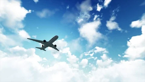 Airplane Video stock 83717141