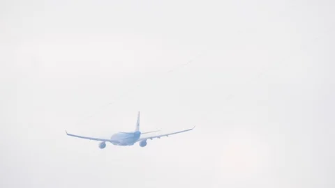 Airplane Stock Footage 87534062