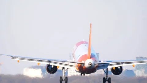 Airplane Stock Footage 88437662