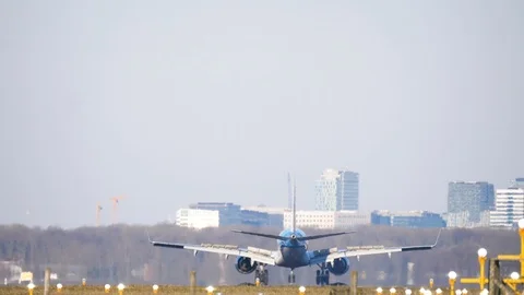 Airplane Stock Footage 88437703