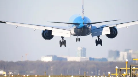 Airplane Stock Footage 88485627