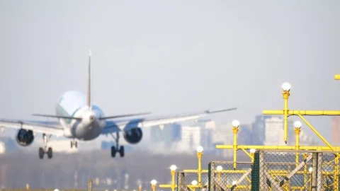 Airplane Stock Footage 88486250