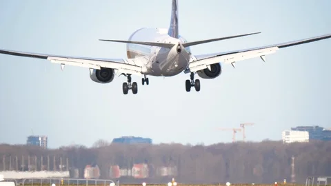 Airplane Stock Footage 88486478