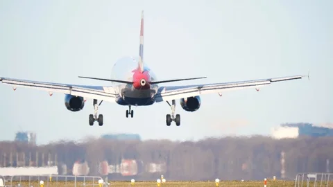 Airplane Stock Footage 88587704