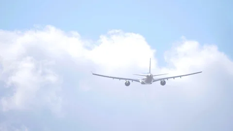 Airplane Stock Footage 88593860