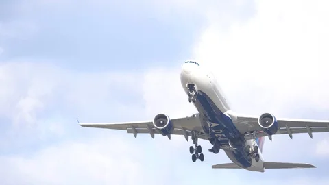 Airplane Video stock 88617985