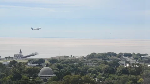 Airplane Stock Footage 88910875