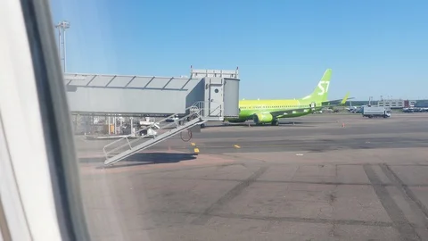 Airplane Video stock 92744150