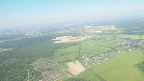 Airplane Stock Footage 92744761