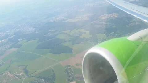 Airplane Stock Footage 92744851