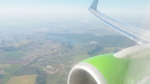 Airplane Stock Footage 92745180